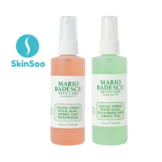 AUTH 118ml - 236ml Toner Xịt Khoáng Cấp Ẩm, Săn Da Mario Badescu Facial