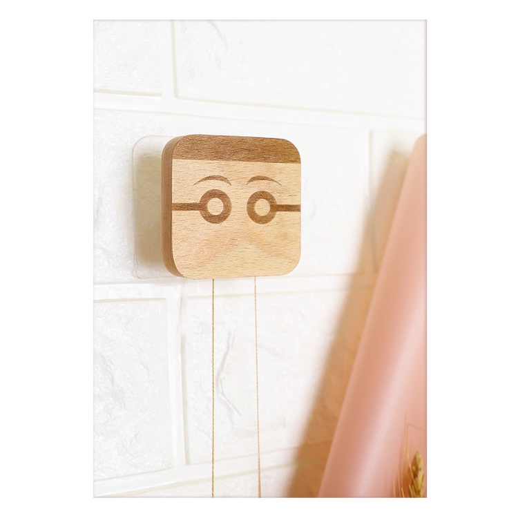 Giá treo quần áo hình ngộ nghĩnh dạng nút gỗ đa năng TWoods-Tonic Home