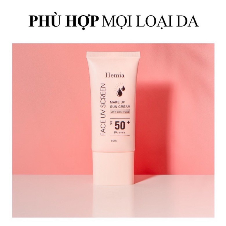 Kem chống nắng Hemia dành cho mặt( Hemia Hàn Quốc ) Hemia MaKe Up Sun Cream | BigBuy360 - bigbuy360.vn