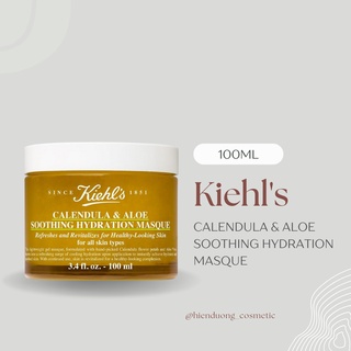Mặt nạ hoa cúc Kiehl's Calendula & Aloe Soothing Hydration Masque 100ml