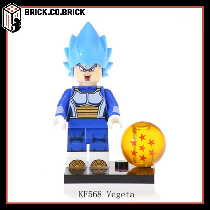 Non Lego Dragon Ball Đồ Chơi Lắp Ráp Minifigures Mô Hình Lắp Ghép Sáng Tạo Trong Anime Bảy Viên Ngọc Rồng KF6045