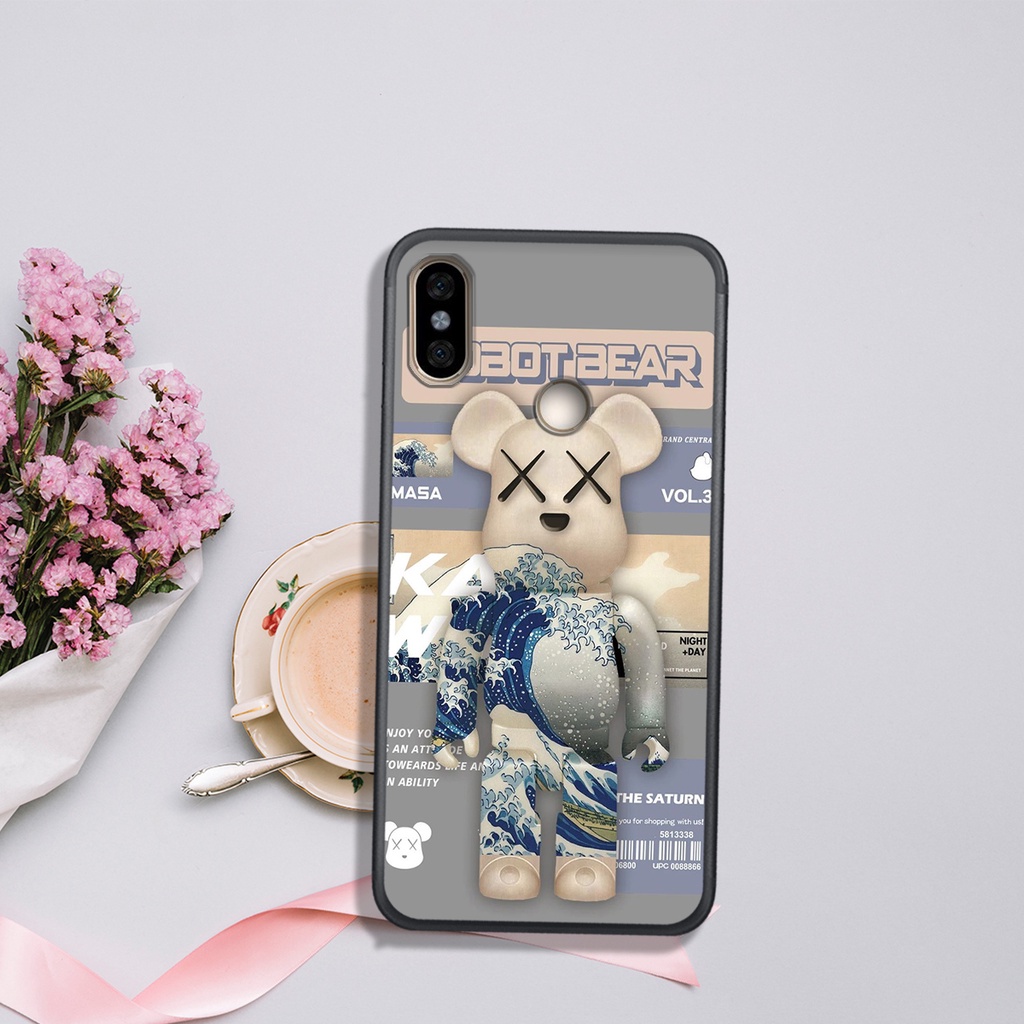 [HOT]ỐP HUAWEI Y9 2019 - Y7 Pro 2019  , In Hình Gấu Robot họa tiết L-V màu sắc cực đẹp.