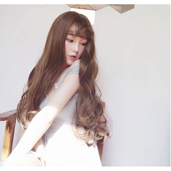 Tóc giả nữ hàn quốc + Tặng kèm lưới TG68