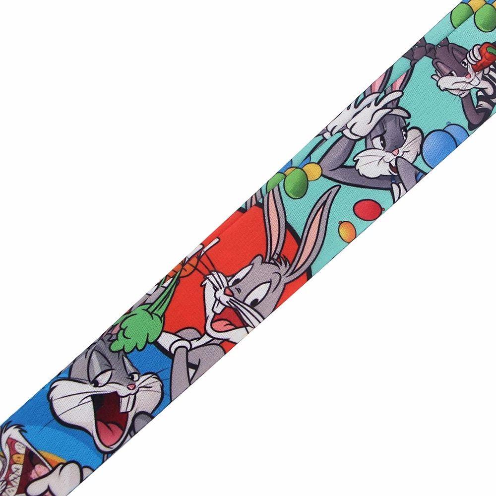 [COD] Dây Đeo Điện Thoại Di Động Họa Tiết Hoạt Hình Bugs Bunny Có Móc Khóa Và Dây Đeo Cổ
