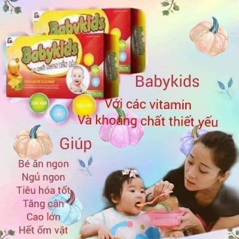 Babykids Ăn Ngủ Ngon Yến Sào Chính Hãng Yến Sào Baby kids Dành Cho Bé Yêu