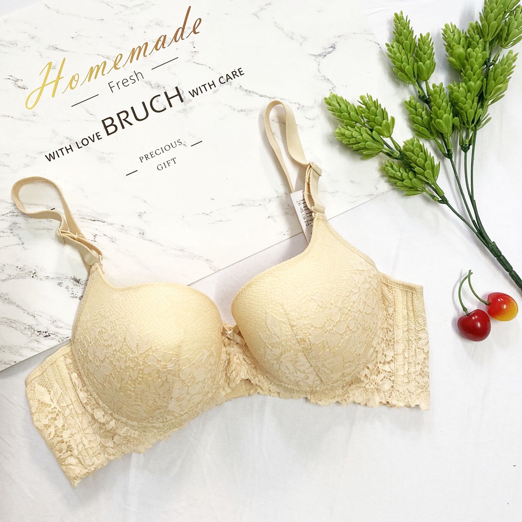 Áo ngực lovely ren mút ép mỏng, Áo lót có gọng cài 3 - AL1210