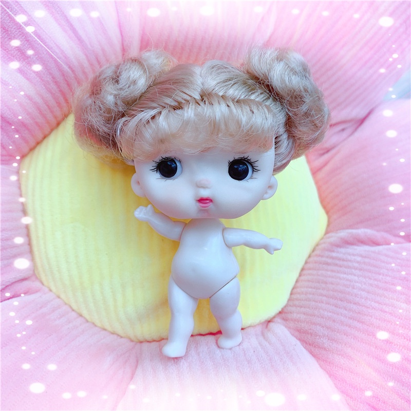 Búp Bê 10CM 5 Khớp Nối Có Thể Tháo Rời Dễ Thương Cho Bé Gái