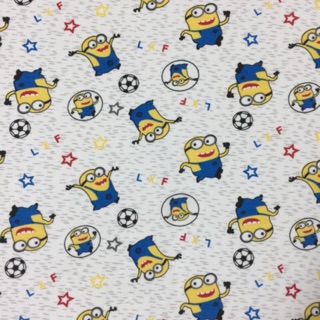 Ga chống thấm cotton cao cấp hình minion ngộ nghĩnh