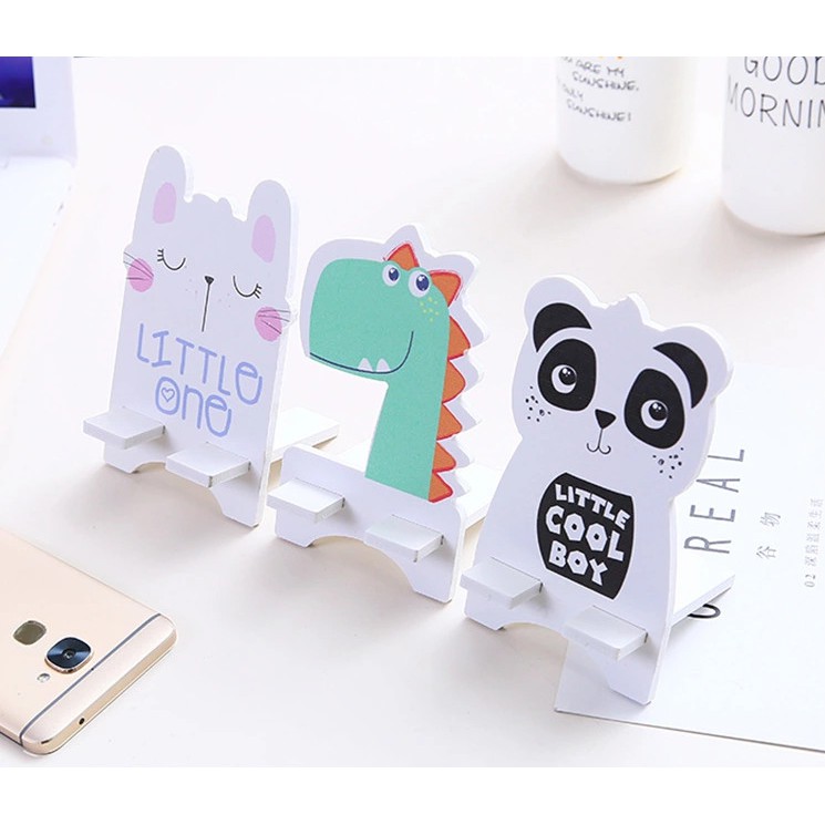 Giá đỡ Điện Thoại bằng gỗ dễ thương thân thiện với môi trường, để xem phim, sạc | BigBuy360 - bigbuy360.vn
