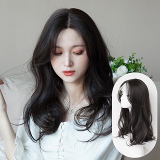 Tóc siêu da đầu (tóc nguyên đầu lace wig xoăn lửng)