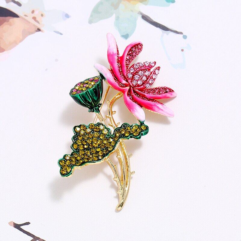 Ghim Cài Áo Hình Động Vật Và Cây Cối Thời Trang Hàn Quốc Đơn Giản Sáng Tạo Dành Cho Nữ