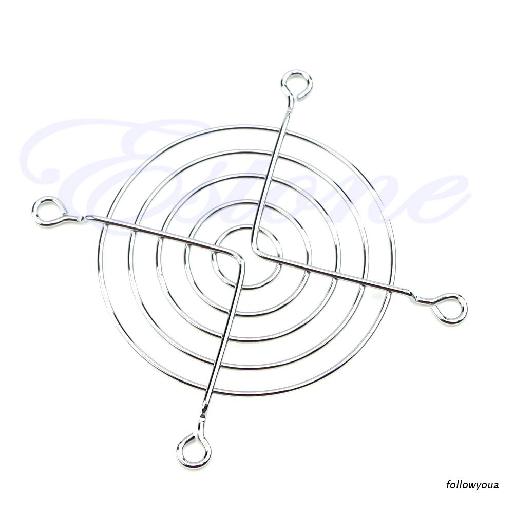 Vỏ bọc bảo vệ cho quạt tản nhiệt máy tính bằng kim loại mạ crom 80mm | BigBuy360 - bigbuy360.vn