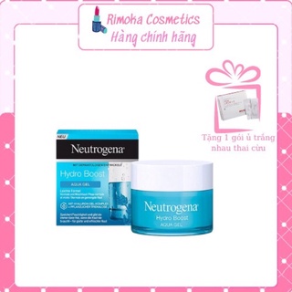 Kem cấp ẩm Neutrogena Hydro Boost Aqua Gel 50ml của Pháp giúp dưỡng ẩm, dưỡng sáng da
