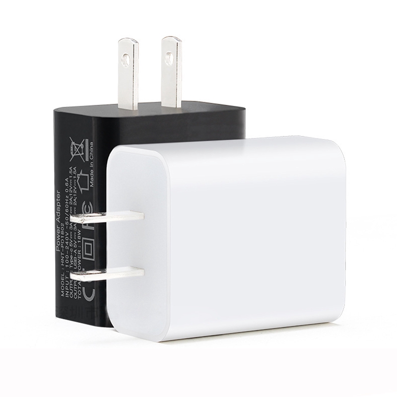 Fast charging power adapter for Apple Samsung Huawei 18W USB type-c phone tablet  bộ sạc chuyển đổi điện