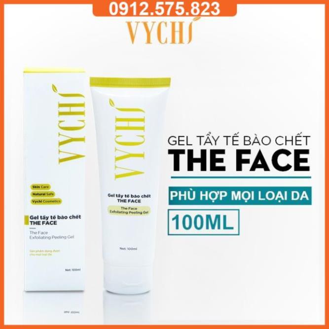 [FREESHIP_TOÀN QUỐC] Gel tẩy tế bào chết/tẩy da chết THE FACE EXFOLIATING PEELING GEL 100ml-VYCHI