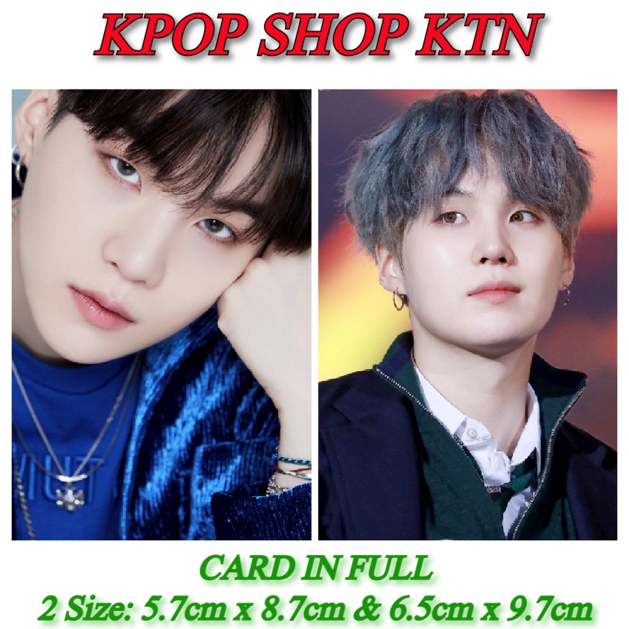SÉT CARD IN FULL SUGA BTS