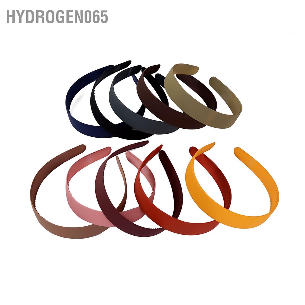 Hydrogen065 Băng đô rộng vành 2 5 cm Thời trang Morandi dành cho phụ nữ tóc để rửa mặt trí