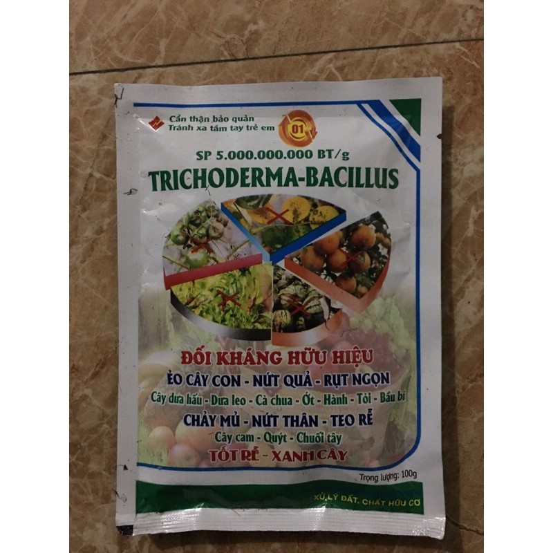 chế phẩm trichoderma-bacillus