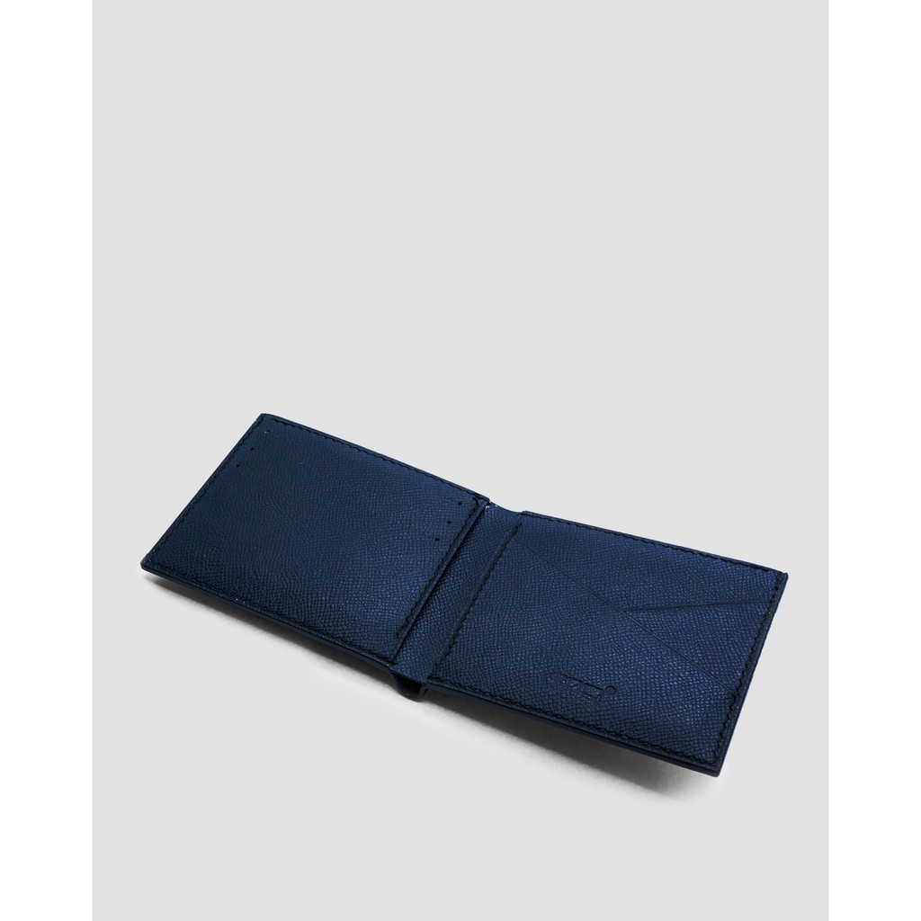 Ví ngắn Dandy da bò Epsom nhập khẩu Xanh - Three-Box Wallets | TBBIF-DANDY-EPSOM-XANH