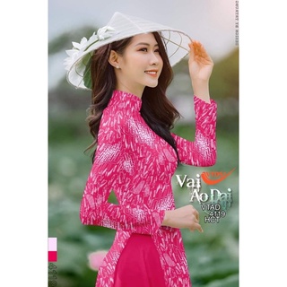 Vải áo dài hoa văn