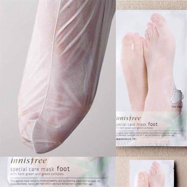 Mặt Nạ Ủ Da Tay/Chân Cấp Ẩm Mềm Da INNISFREE Special Care Mask