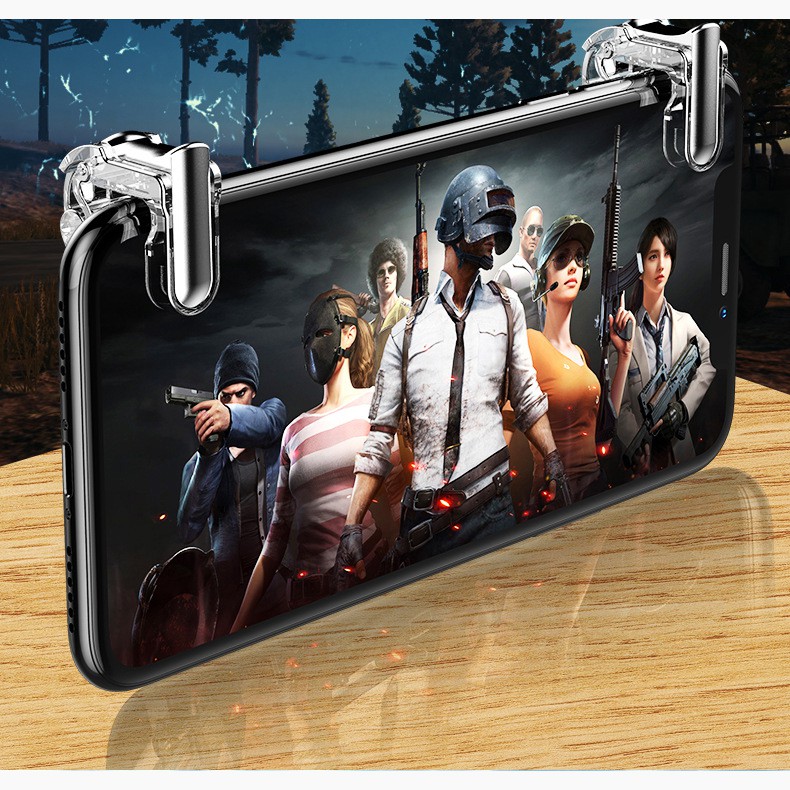 Bộ 2 nút bấm chơi game Pubg dạng kẹp mini hỗ trợ chơi game trên điện thoại cực chất Phặn Phặn | BigBuy360 - bigbuy360.vn