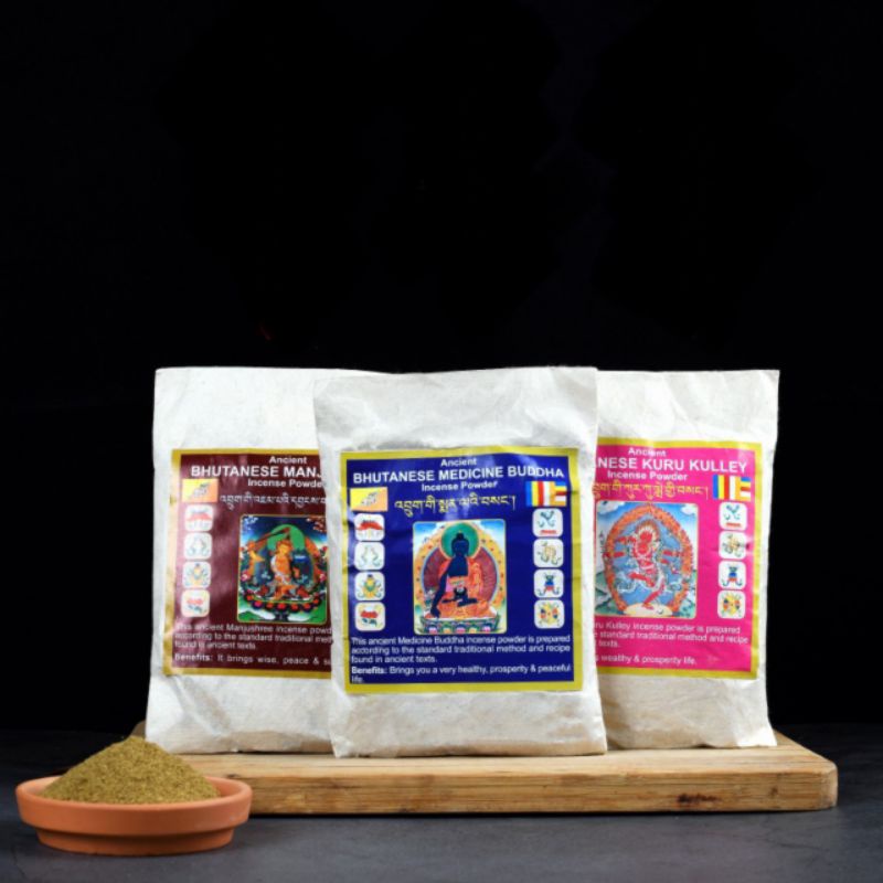 Trầm bột và que Dược Sư