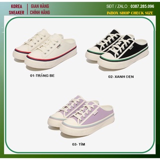Giày thể thao fila scanline mule hàn quốc- snecker chính hãng 100%