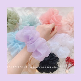 CỘT TÓC SCRUNCHIES VOAN SIÊU TO SIÊU PHỒNG