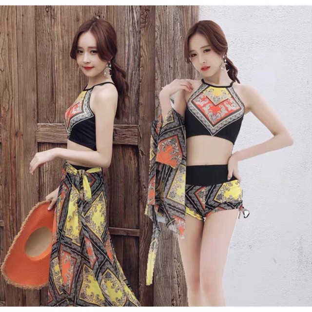 Set bikini 3 chi tiết