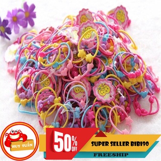 [Hàng Chuẩn] 50 Chun Cột Tóc Cho Bé