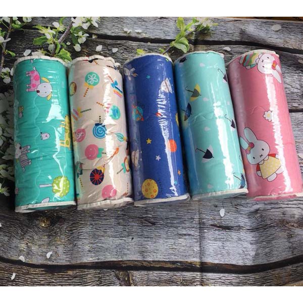 Chăn Trần Cotton 100% KORE 1*1,5m Tặng Kèm Vỏ Gối