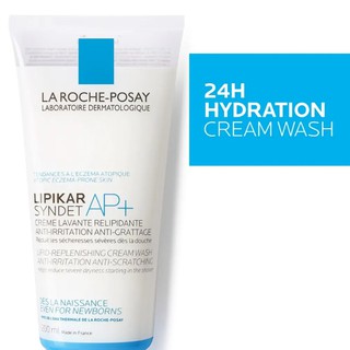 La Roche-Posay Sữa Rửa Mặt Và Tắm  Dành Cho Da Khô, Nhạy Cảm, Da Bị Kích Ứng, Mẩn Đỏ & Ngứa 200ml( Lipikar Syndet AP+)