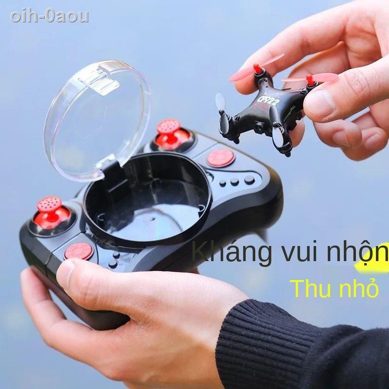 Máy bay điều khiển từ xa không người lái mini chụp ảnh trên trực thăng đồ chơi chống rơi trẻ em sạc mô hình n