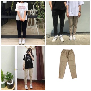 Quần kaki thun basic ( đặt biệt mua 1 dc 2 mua quần dc luôn áo )bigsize 100kg