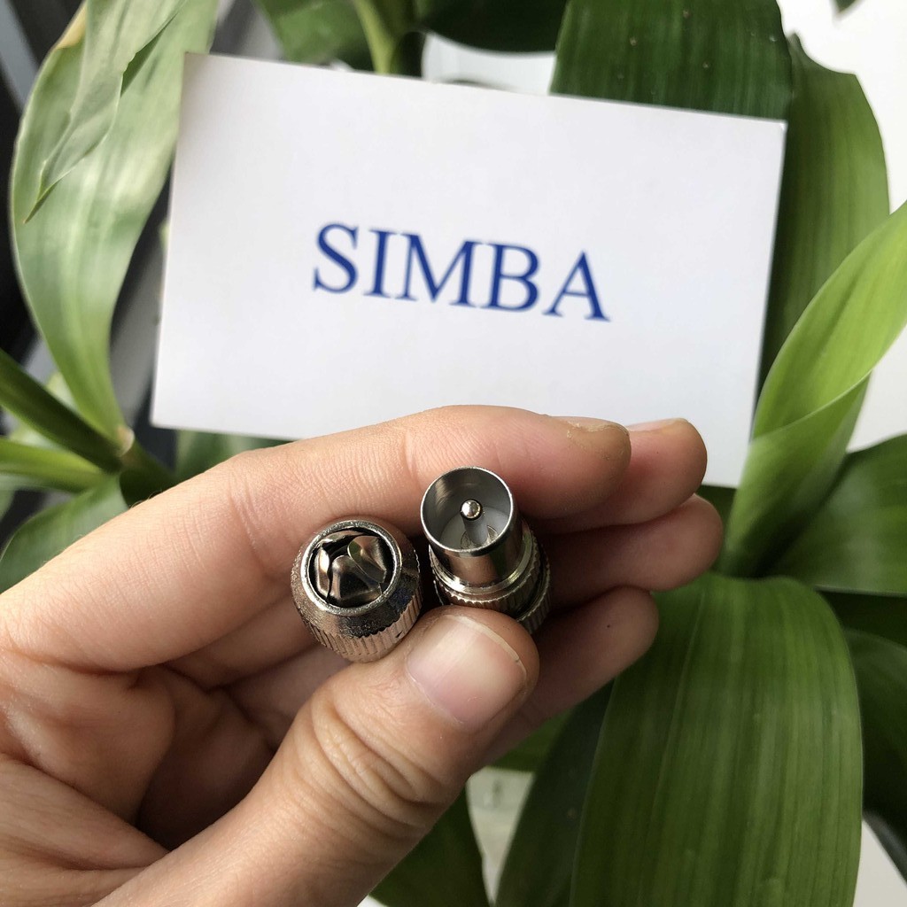 1 Đầu nối GIẮC RẮC CẮM  TV đực thẳng dạng bông sen, SFZ142 | BigBuy360 - bigbuy360.vn