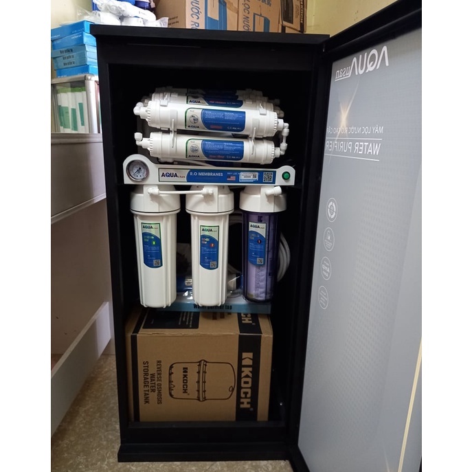 Máy lọc nước 2 vòi Nóng Nguội AQuausan mẫu mới 2022,