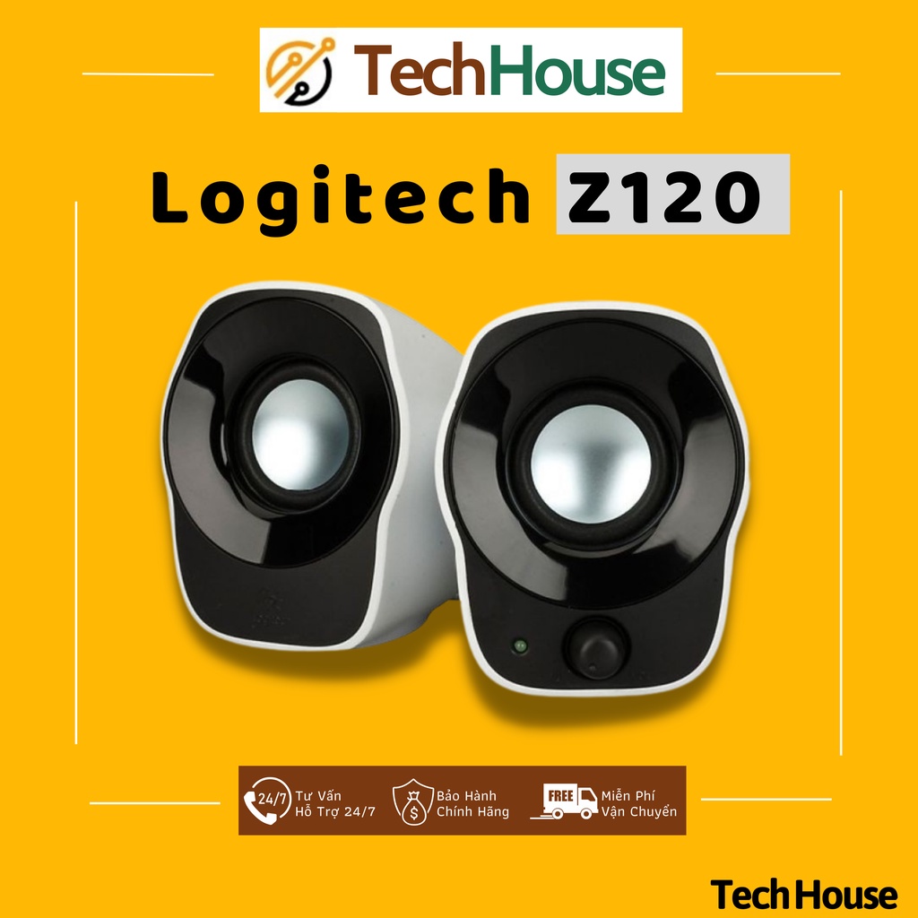 Loa vi tính Logitech Z120 2.0 - Bảo hành chính hãng 2 năm