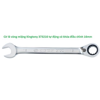 Cờ lê vòng miệng Kingtony 373216 tự động có khóa điều chỉnh 16mm