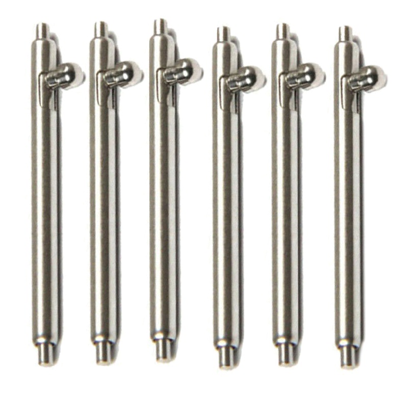 Uieepgp Quick Release Watch Strap Spring Bars Pins 10x 16/18/20/22/24mm Repair Tool