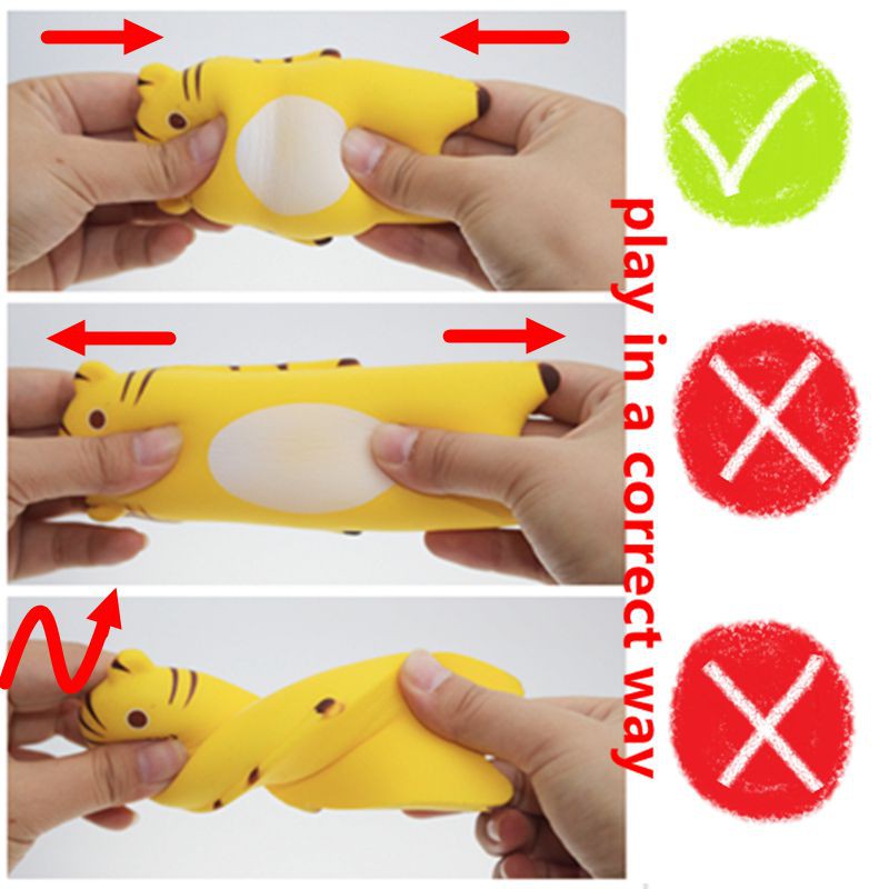 Đồ chơi nắn bóp giải tỏa căng thẳng in họa tiết hình động vật đáng yêu