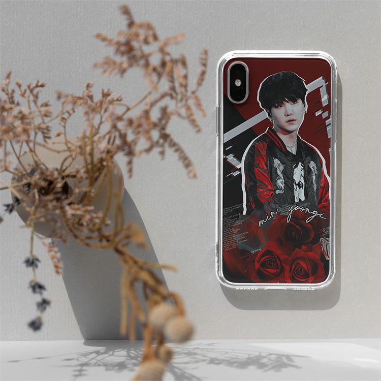 Ốp lưng Suga/Agust D nhóm nhạc BTS Bền Đẹp cho iphone từ 5 đến 12 HQUPOD0066