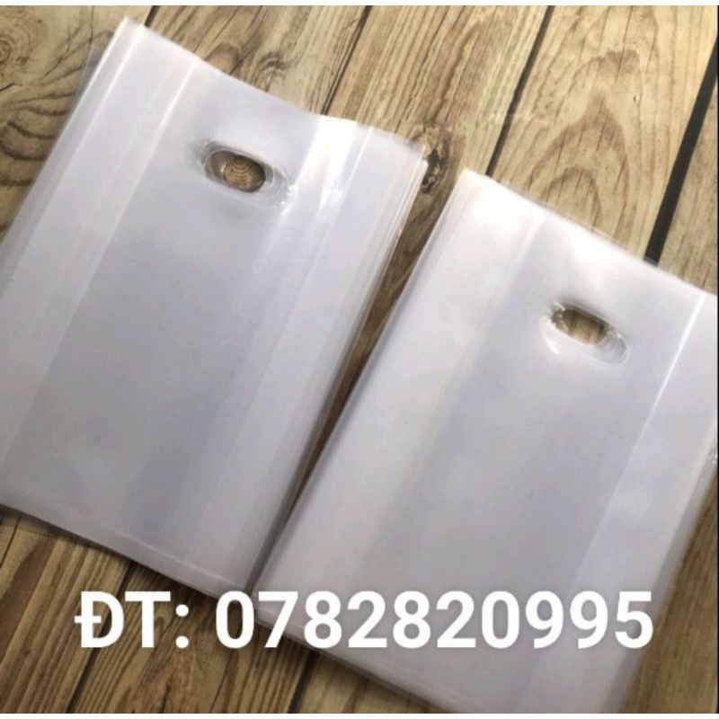 1kg túi nilong trong dẻo - túi PE trong suốt đựng hàng
