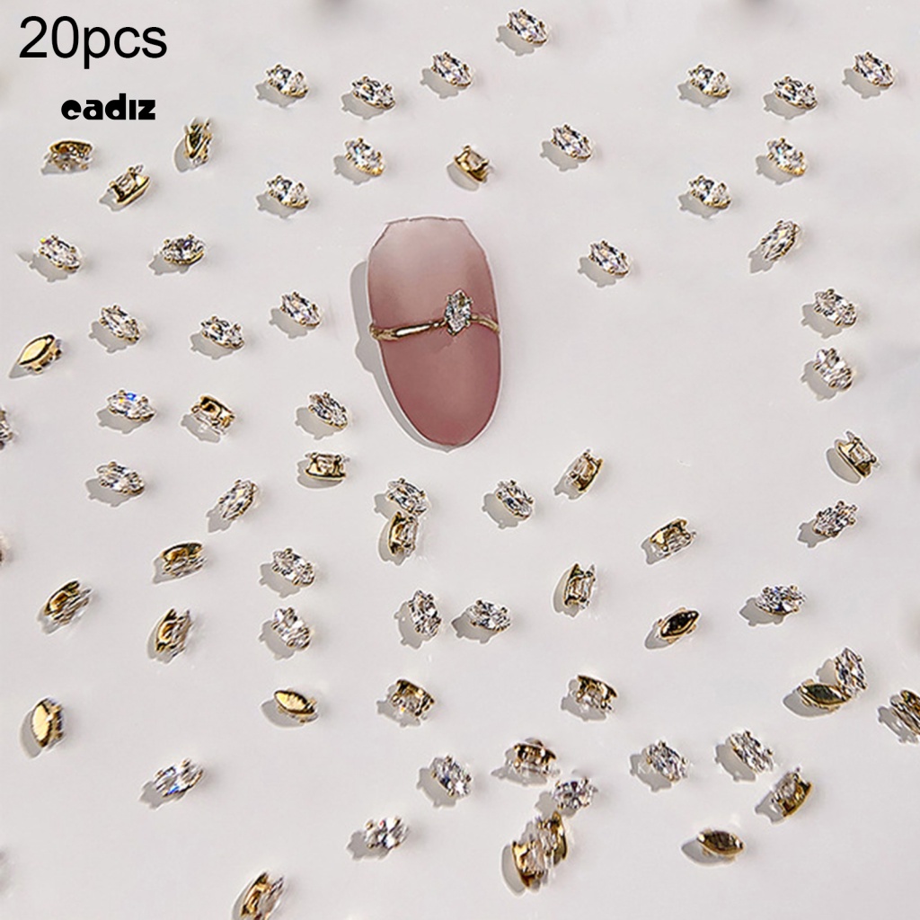 Phụ Kiện Đá Trang Trí Móng Tay Hình Giọt Nước/ Mắt Ngựa DIY Cho Nữ