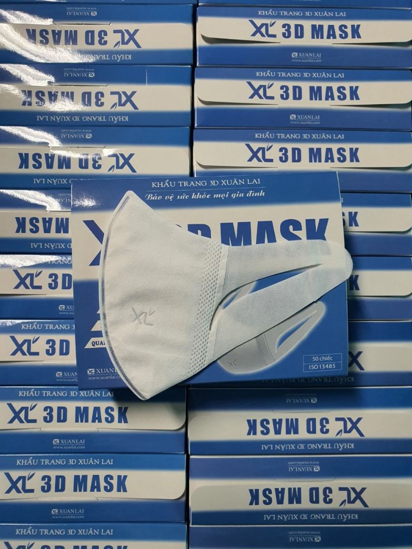 Khẩu trang XL 3D Mask ( Hộp 50 cái) | BigBuy360 - bigbuy360.vn