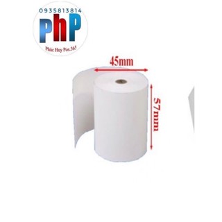 Combo 10 cuộn giấy in bill K57x45