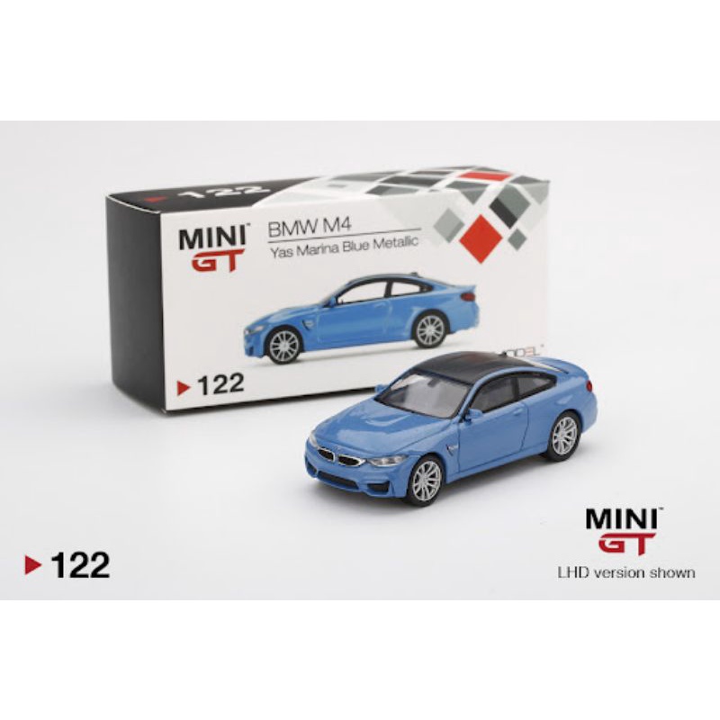 Xe Mô Hình miniGT™ BMW M4 Blue Metallic
