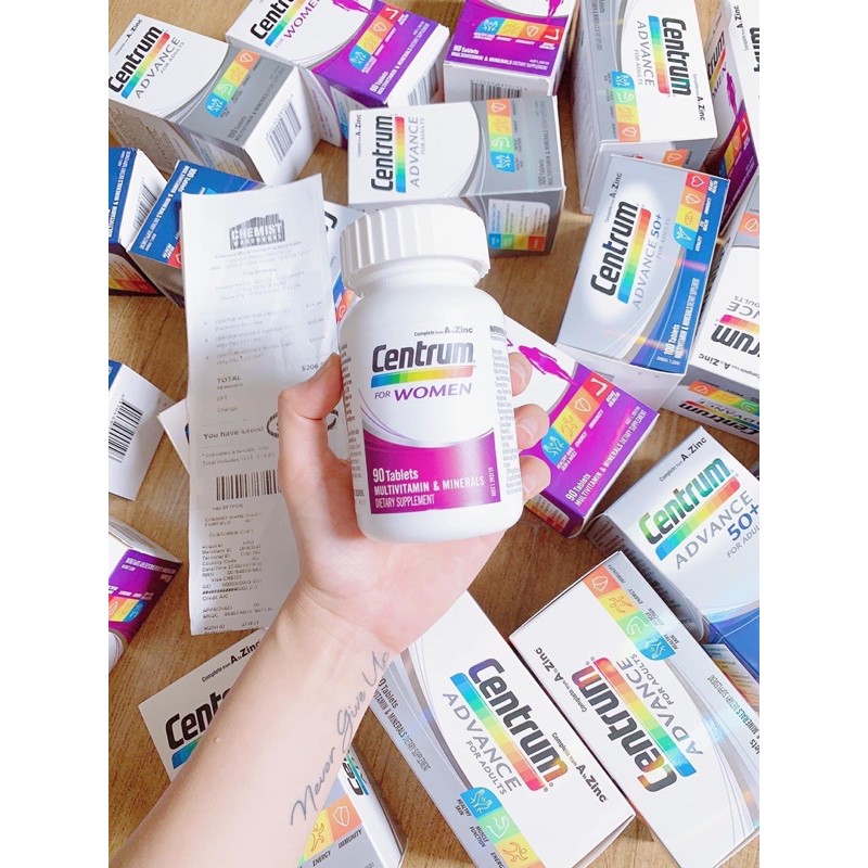 Centrum men, men 50+, women, women 50+ hộp 90 Viên | BigBuy360 - bigbuy360.vn