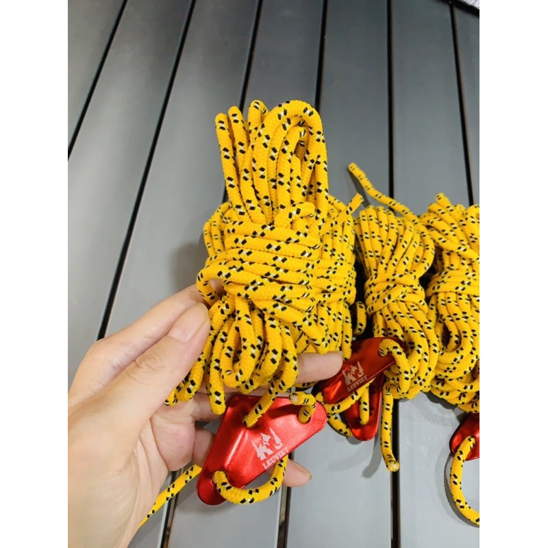 Bộ 6 cuộn dây Cột lều cột tăng, văng võng rất xịn chịu được trọng lực 200kg | BigBuy360 - bigbuy360.vn