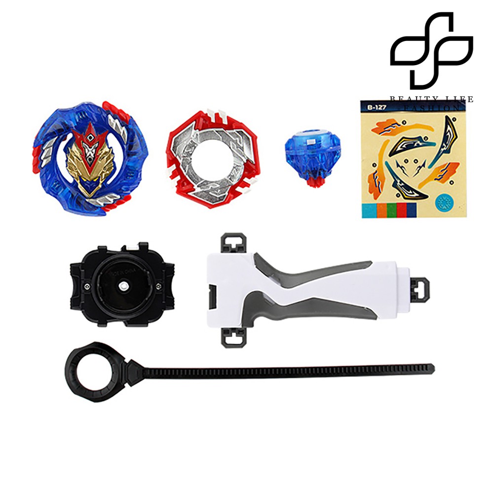 【NEW】Metal Beyblade Burst B-127 Starter Super Z Valkyrie with Launcher Kids Toy Gift